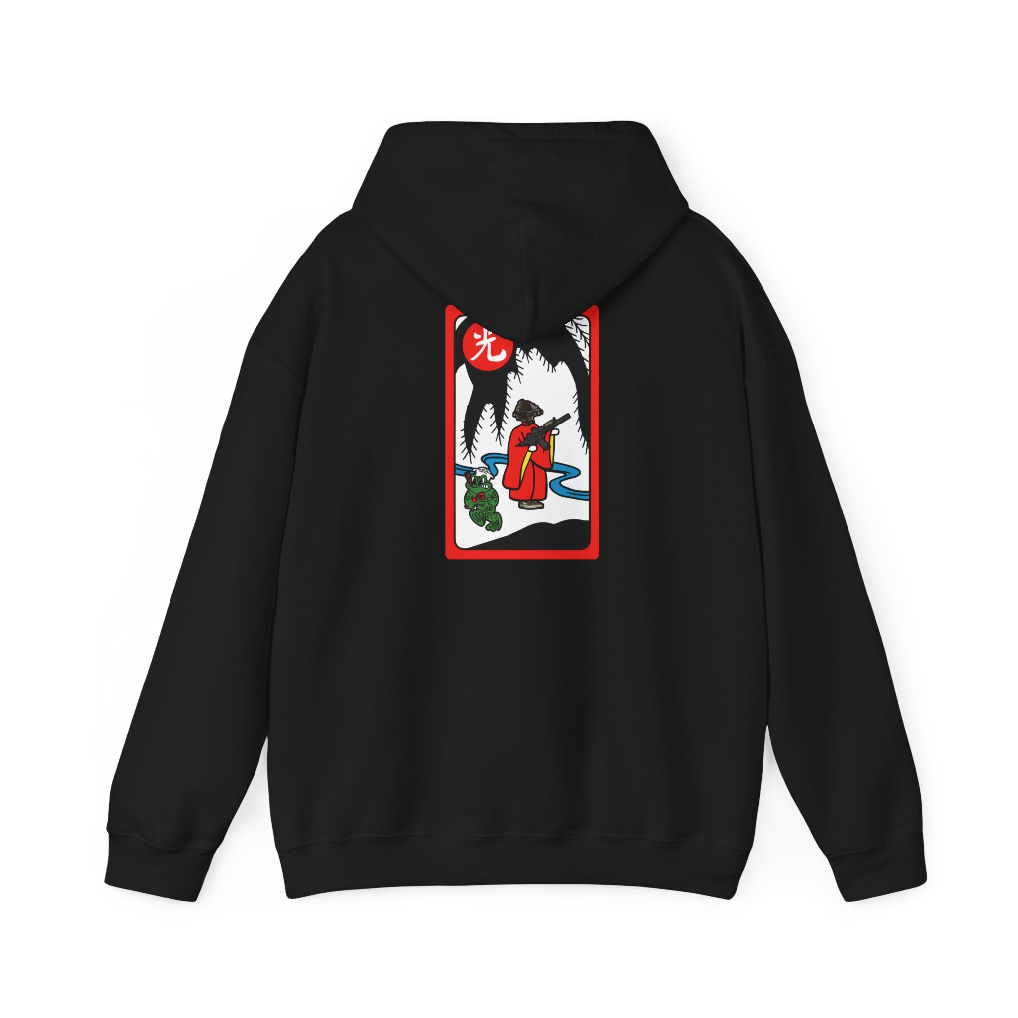 The Man and the Frog Hooded Sweatshirt