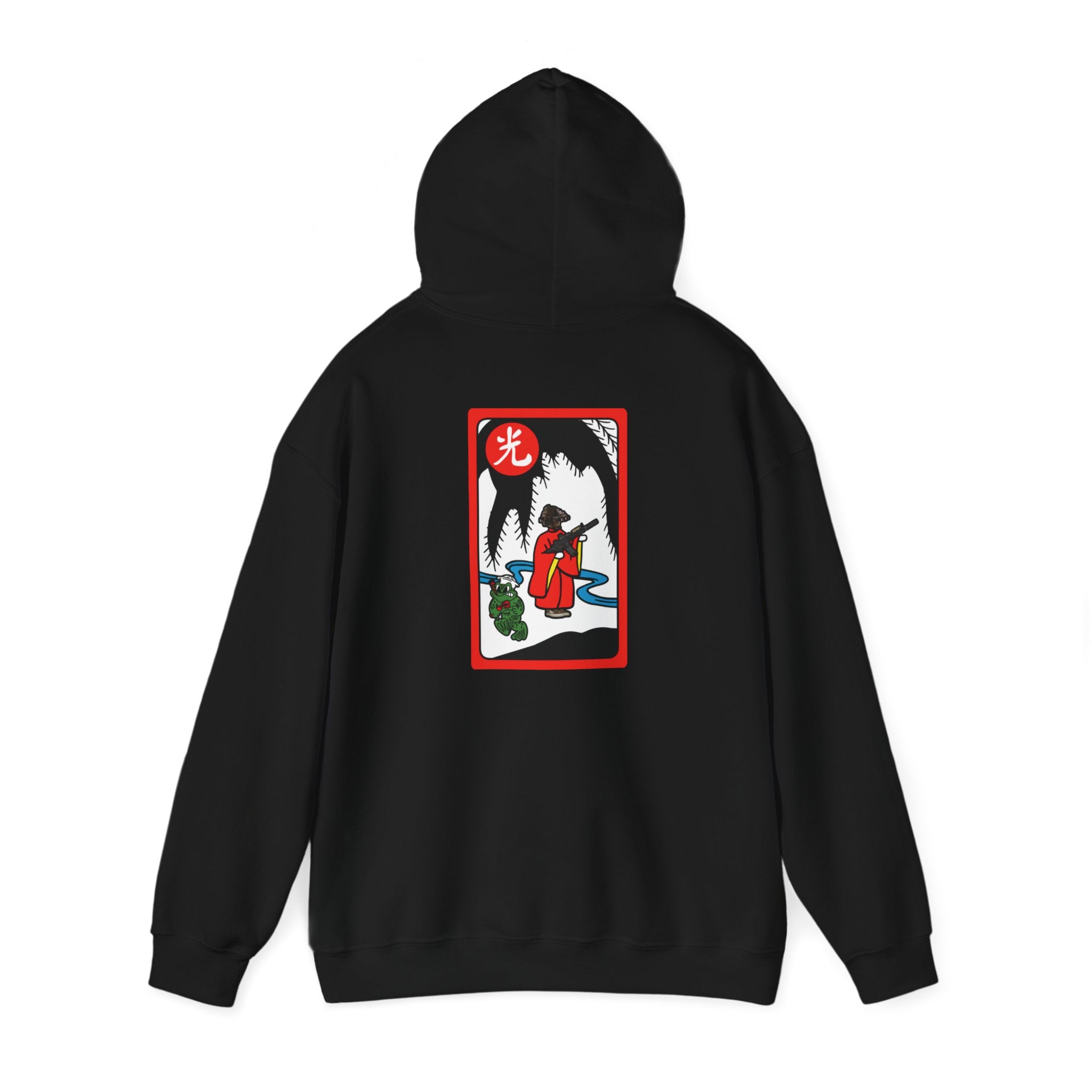 The Man and the Frog Hooded Sweatshirt