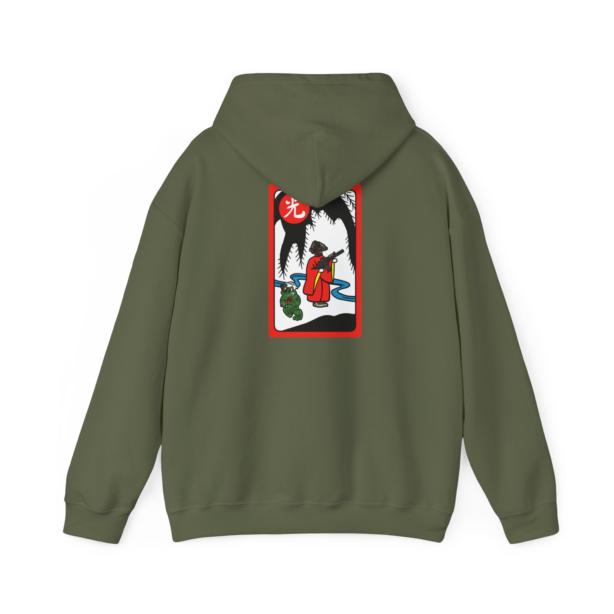 The Man and the Frog Hooded Sweatshirt