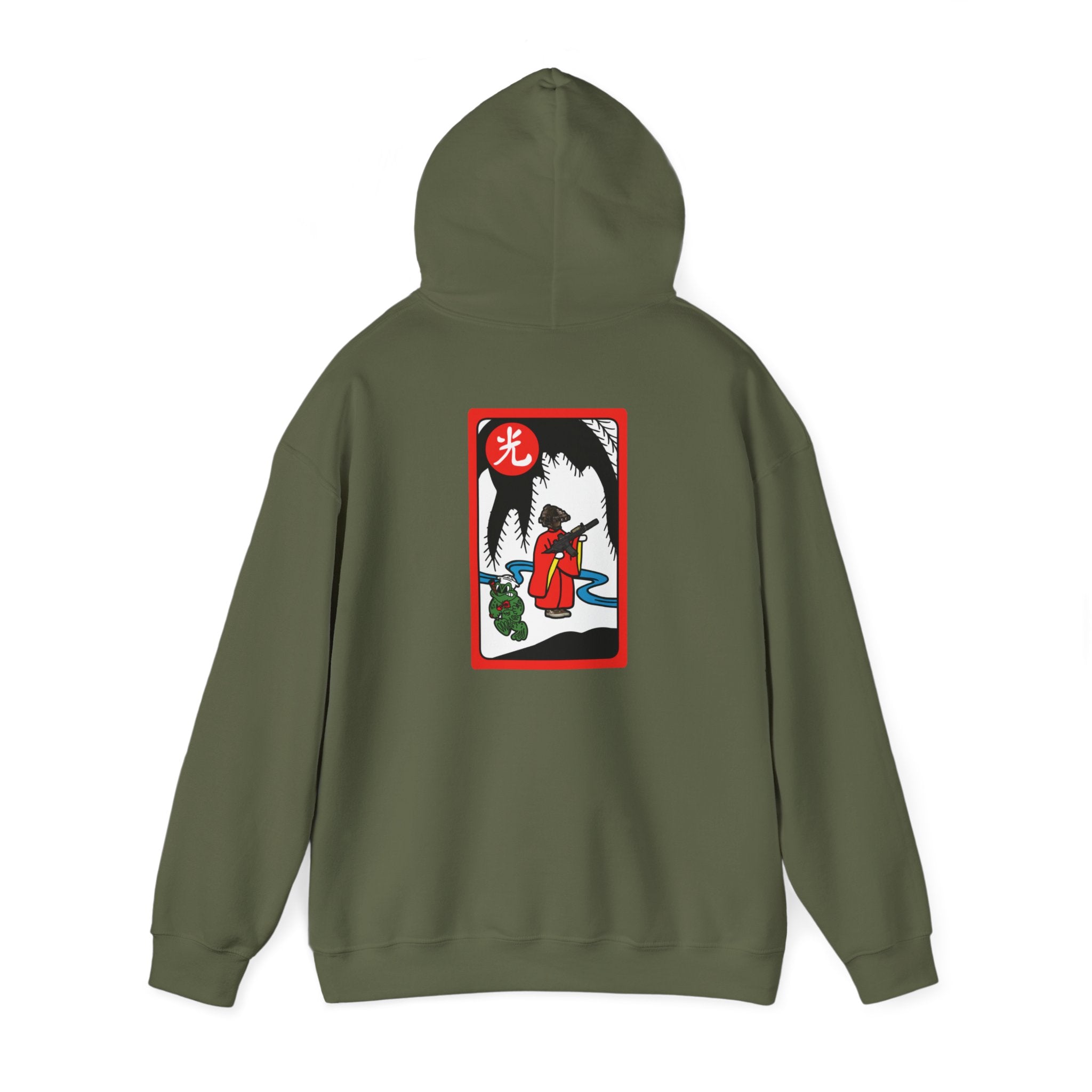 The Man and the Frog Hooded Sweatshirt